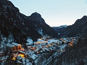 Salita invernale al RIFUGIO CALVI (2015 m.) da Carona il 30 gennaio 2013 - FOTOGALLERY